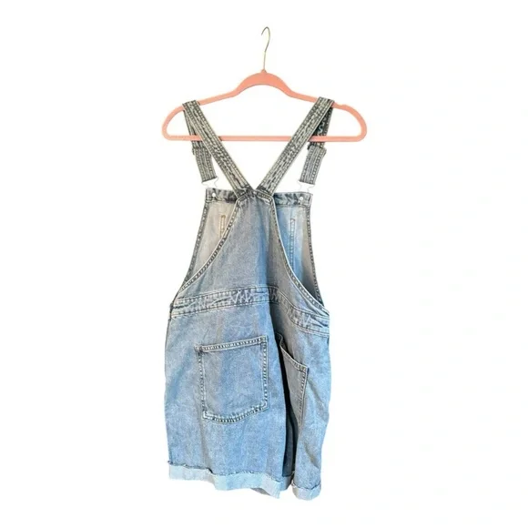 Universal Thread Blue Denim Overalls Size 8 - Picture 6 of 10